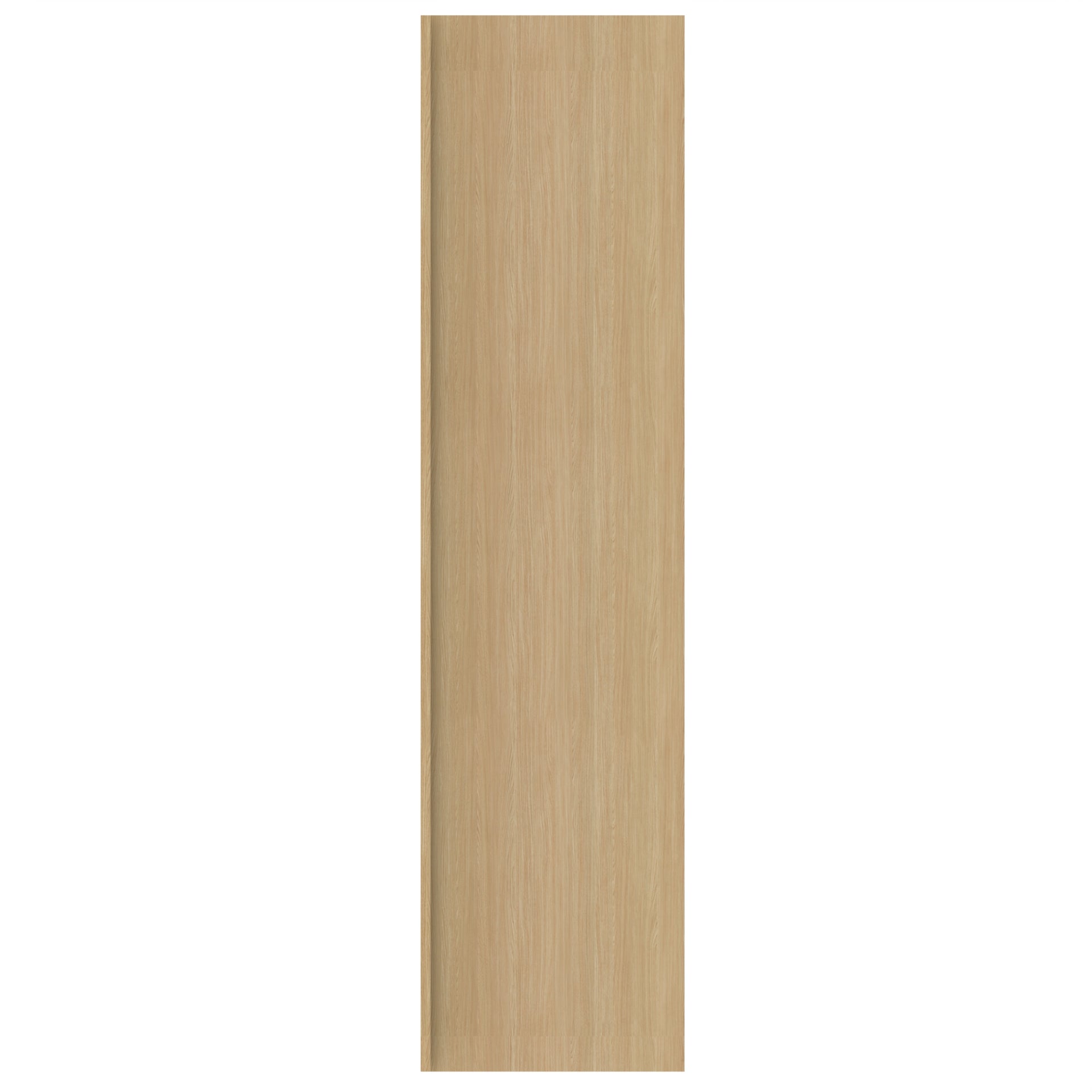 Vit Ek fanérad 19 mm dörr med 20 mm massivt handtagsgrepp PAX stomme - Fronts by Sweden