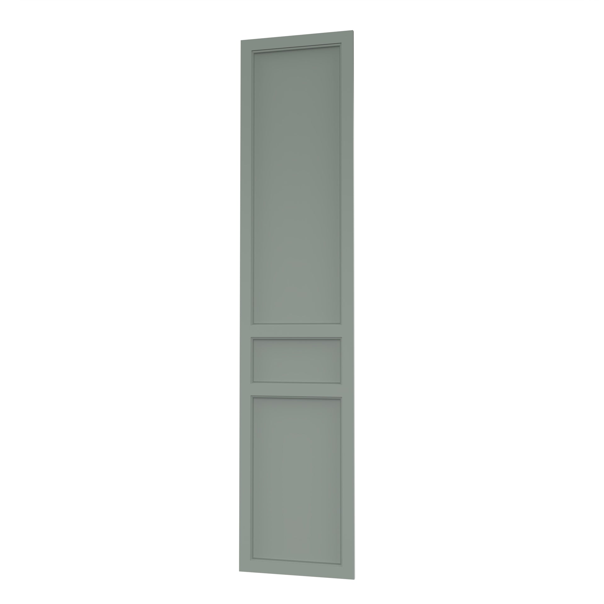 Shaker dörr 3 ramar klassisk fördelning, tjocklek 18 mm till PAX stomme - Fronts by Sweden