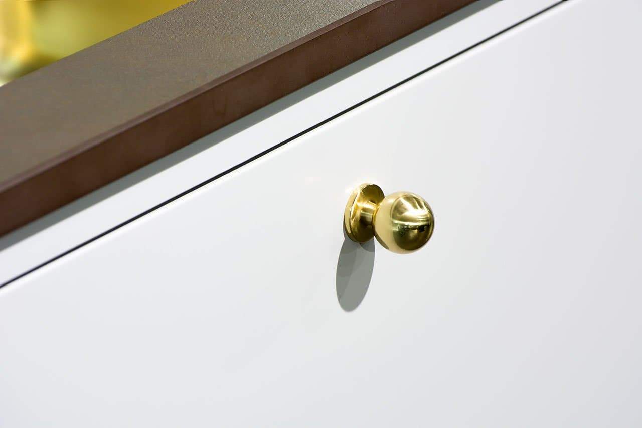 Knopp Solliden Matt Svart - Fronts by Sweden